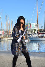 Load image into Gallery viewer, Kigali Batik Ankara Kimono with Collar