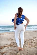 Load image into Gallery viewer, Indigo Adire Oniko top