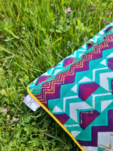 Load image into Gallery viewer, Purple Wax cushion cover