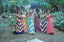 Load image into Gallery viewer, Dark Blue Smock Dress