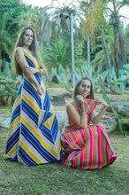 Load image into Gallery viewer, Pink Hibiscus Smock Dress