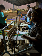Load image into Gallery viewer, Handwoven Smock Cotton Table Runner