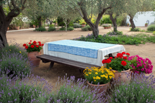 Load image into Gallery viewer, Turquoise Batik tablecloth
