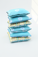 Load image into Gallery viewer, Turquoise Tie &amp; Dye cushion cover
