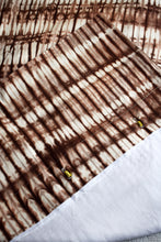 Carregar imagem no visualizador da galeria, Single Bedsheet and Pillow cover Set - Brown Tie &amp; Dye
