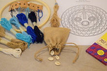 Cargar imagen en el visor de la galería, Bwa Mask DIY Embroidery Kit - Zanzibar colors
