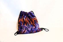 Cargar imagen en el visor de la galería, Ife Gidigidi Tie Dye Drawstring Bag - Handmade in Nigeria
