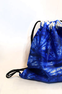 Okun Tie Dye Drawstring bag - Handmade in Nigeria